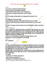 Đề cương ôn tập giữa học kỳ II môn Giáo dục công dân Lớp 7